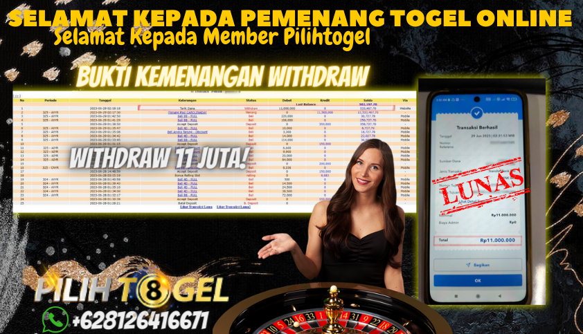 Bukti JP Togel Online Pilihtogel - Togel Carolinaday