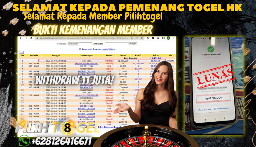 Bukti JP Togel Online Pilihtogel - Togel Hongkong