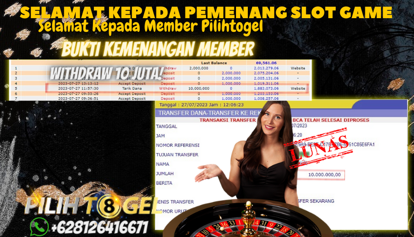 Bukti JP Slot Pragmatic Play Pilihtogel - Gates of Olympus