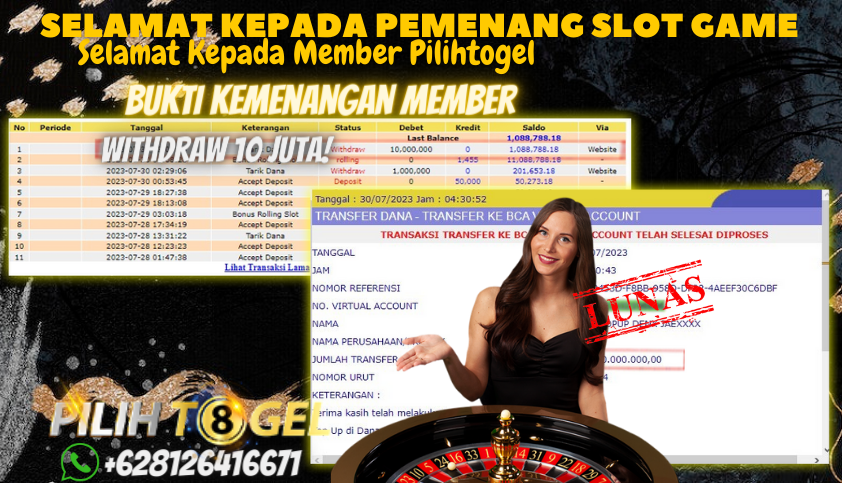 Bukti JP Slot Pragmatic Play Pilihtogel - Gates of Olympus