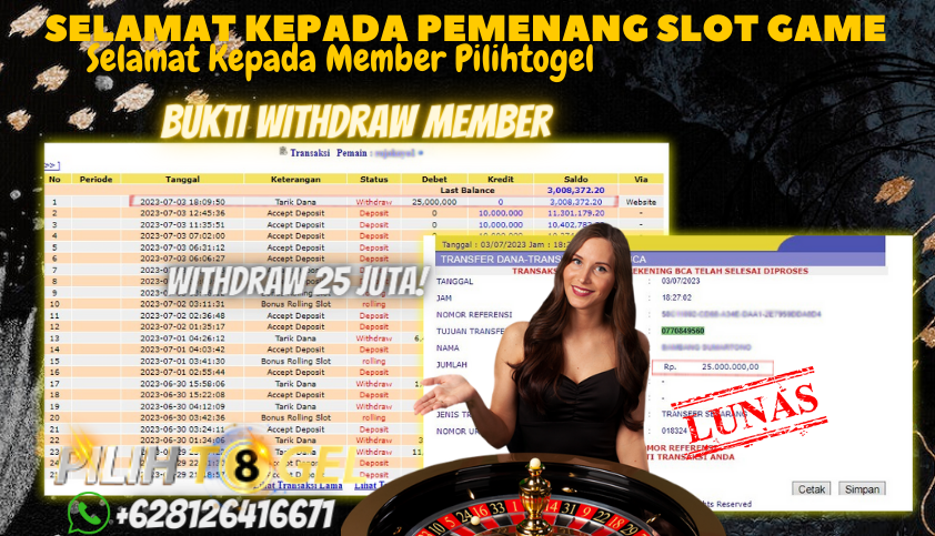 Bukti JP Slot Pragmatic Play Pilihtogel - Gates of Olympus