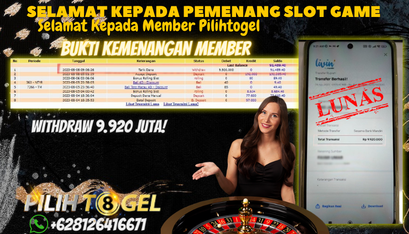 Bukti JP Slot Pragmatic Play Pilihtogel - Sweet Bonanza