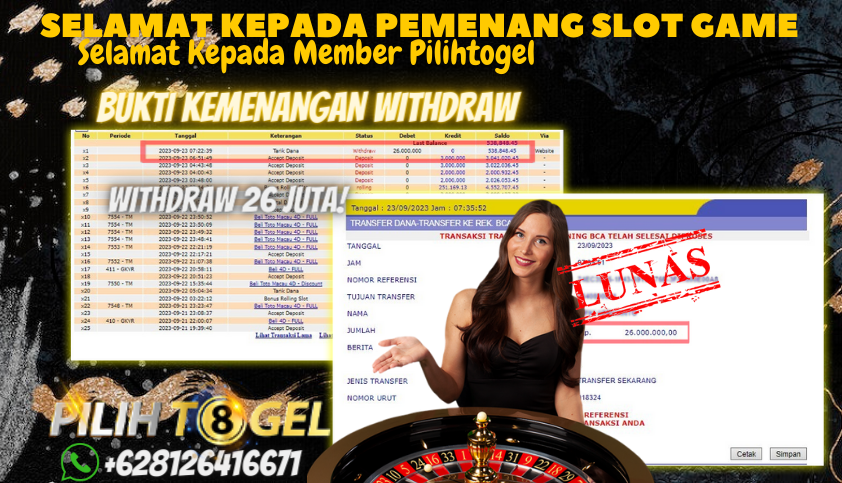 Bukti JP Slot Pragmatic Play - Sweet Bonanza